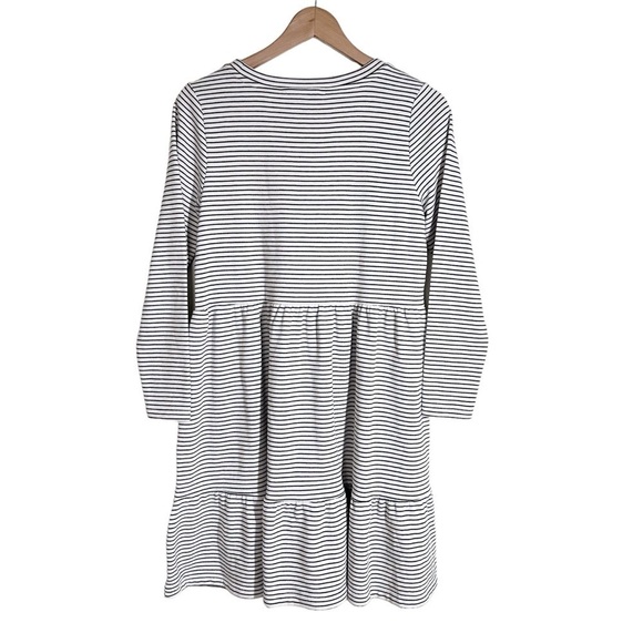 LOFT Swing Dress Striped Size Small Petite - Picture 4 of 9